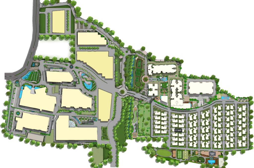 Town Centre Master plan-vector-01